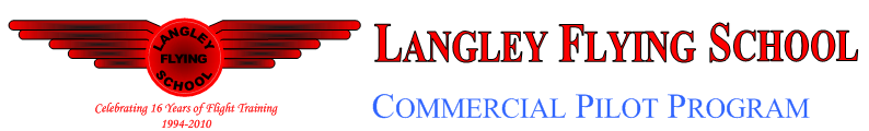 Commercial Pilot Program Langley Flying School